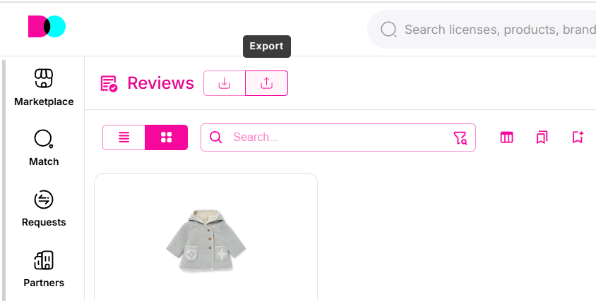 Templates and update action for reviews.