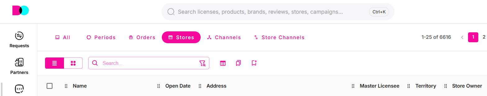 Templates and update action for sales.